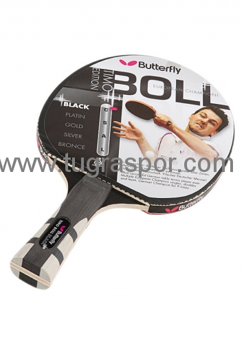 BUTTERFLY TIMO BOLL BLACK HAZIR RAKET