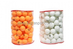 SELEX 100 LÜ PİNPON TOPU (BEYAZ-TURUNCU)