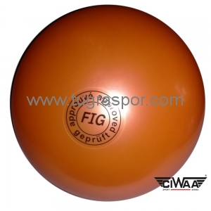 Ritmik Cimnastik Topu CWA 154 Turuncu (FIG)  - 420 gr.